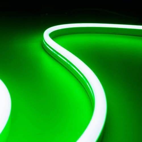 12v Green Neon Flexible Strip Light 1m Waterproof Smd 5050 Rope String Silicone Lamp Outdoor Lighting