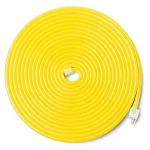 12v Yellow Neon Flexible Strip Light 1m Waterproof Smd 5050 Rope String Silicone Lamp Outdoor Lighting