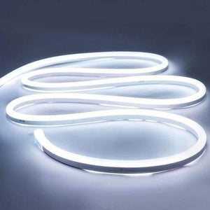 12v White Neon Flexible Strip Light 1m Waterproof Smd 5050 Rope String Silicone Lamp Outdoor Lighting