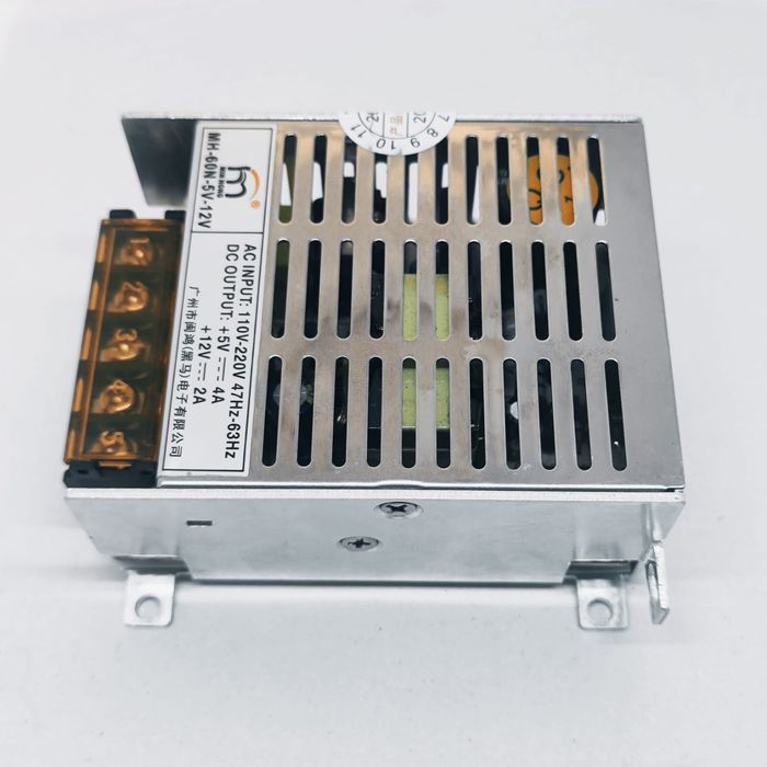 12v 2a And 5v 4a Dual Output Dc Power Supply