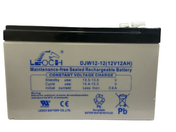 12V 12Ah Rechargeable Lead Acid Battery – Maintenance Free
