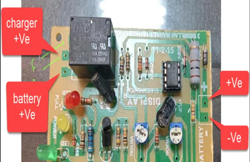 12v Battery Protection Auto Cut Off Circuit Bms