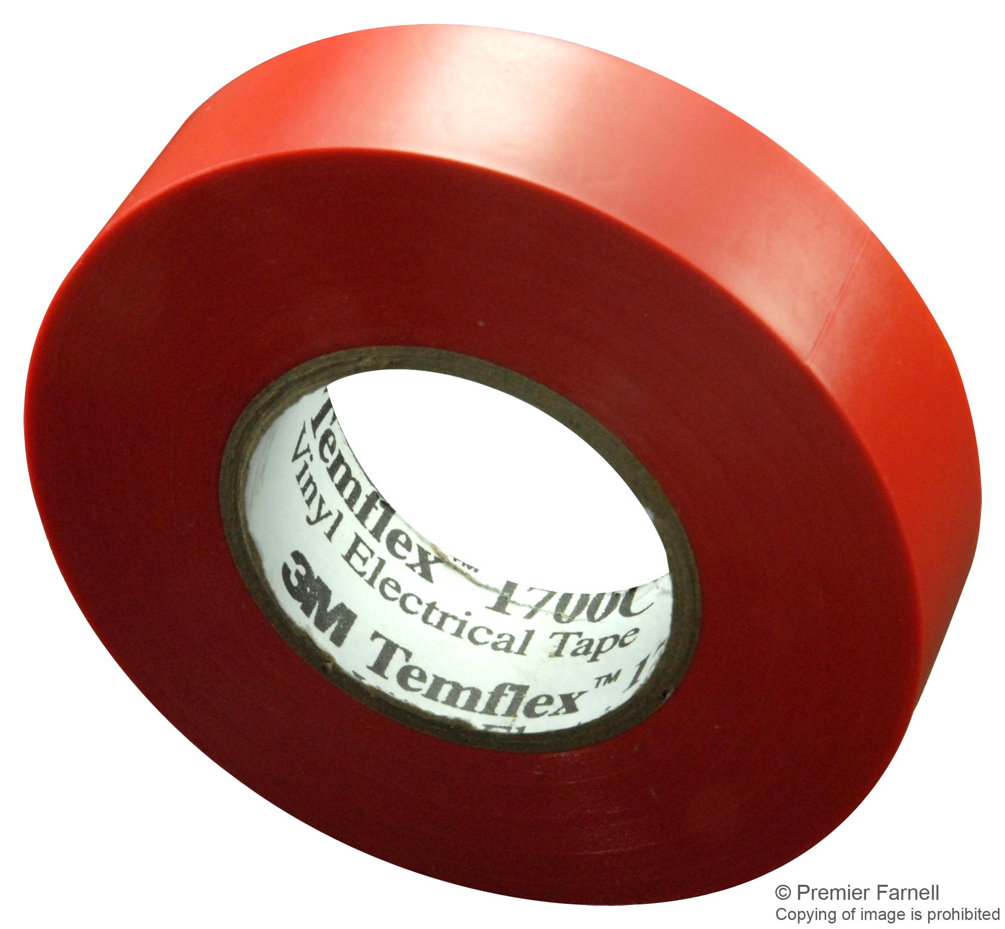 Red Pvc Electrical Insulation Tape