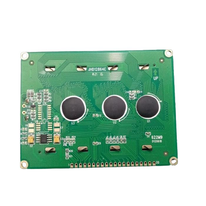 128x64 Yellow/green Color Lcd Display Module (jhd12864e)