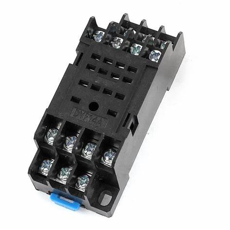 14 Pin 5a Coil 220v Ac Power Relay Base Screw Terminals Base
