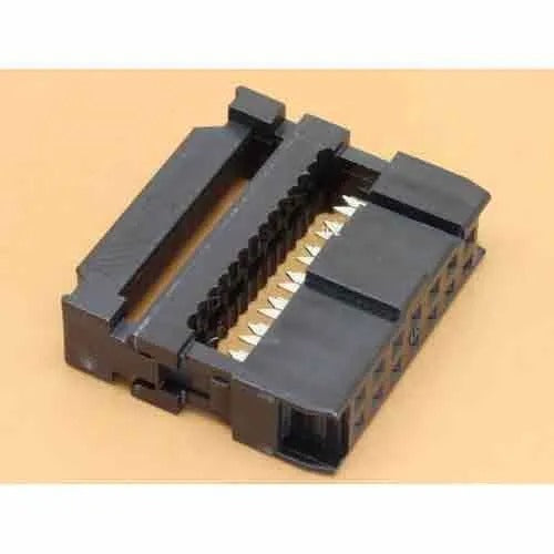 14 Pin Idc Connector 2x7 Pin Female Crimp Type – 2.54mm Pin Spacing For Ribbon Cable Connections