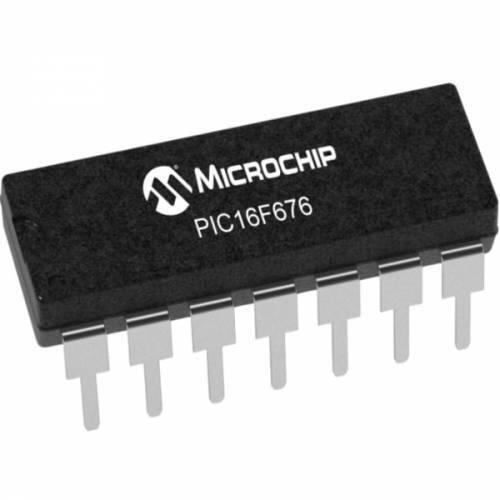 14 Dip 8 Bit Microcontroller Pic16f676