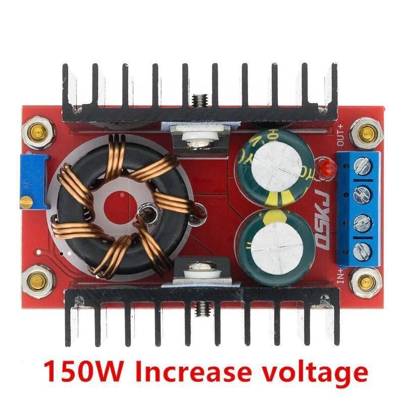 150w Dc To Dc Boost Converter 10 32v To 12 35v 6a Step Up Power Supply Module
