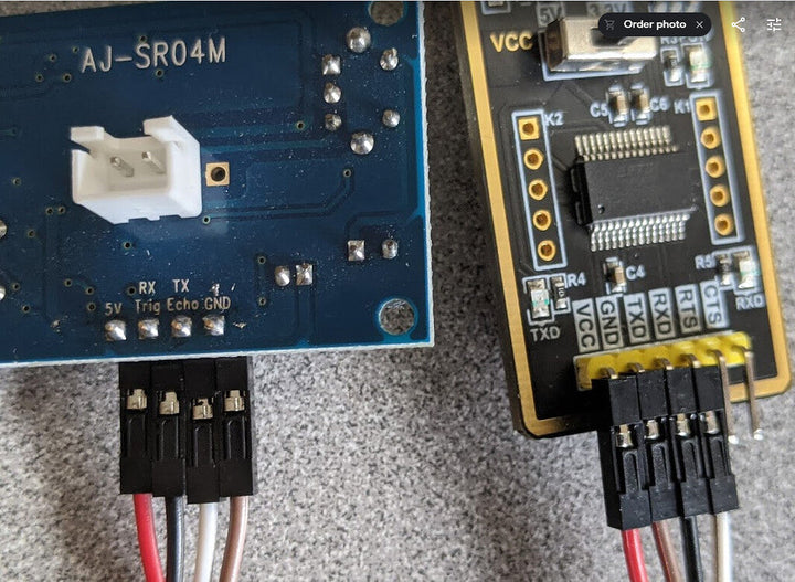 Aj-sr04m V3.0 Waterproof Ultrasonic Distance Sensor