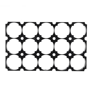 18650 Battery Holder 3x5 Cell 18650 Batteries Spacer Holders Radiating Plastic Holder Bracket For Diy Battery Pack