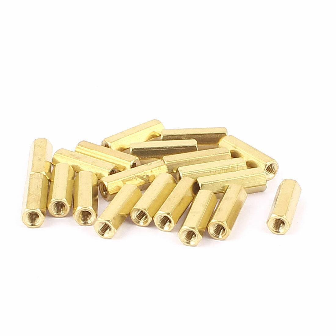 15mm Female To Female Spacer Female Hex Brass Spacer Standoff