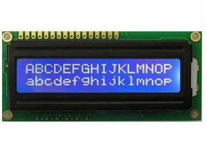 Blue 1602 Lcd 16x2 Character Lcd Arduino Display For Arduino