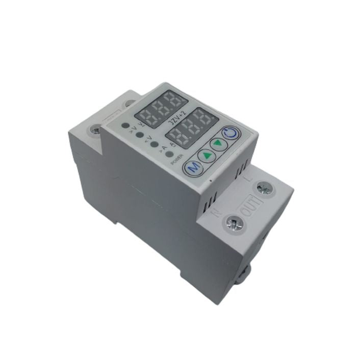 Adjustable Over Voltage Current and Under Voltage Protective Device Protector Relay 63A and 40 A 220V 230V