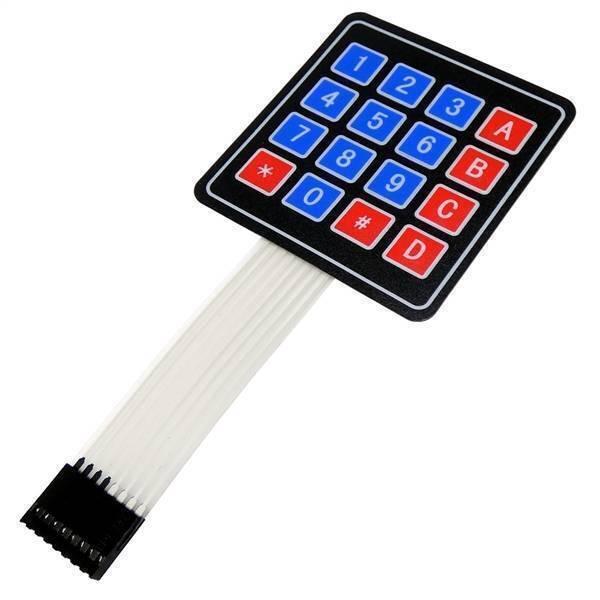 Arduino 4x4 Keypad Matrix Keypad Membrane Switch