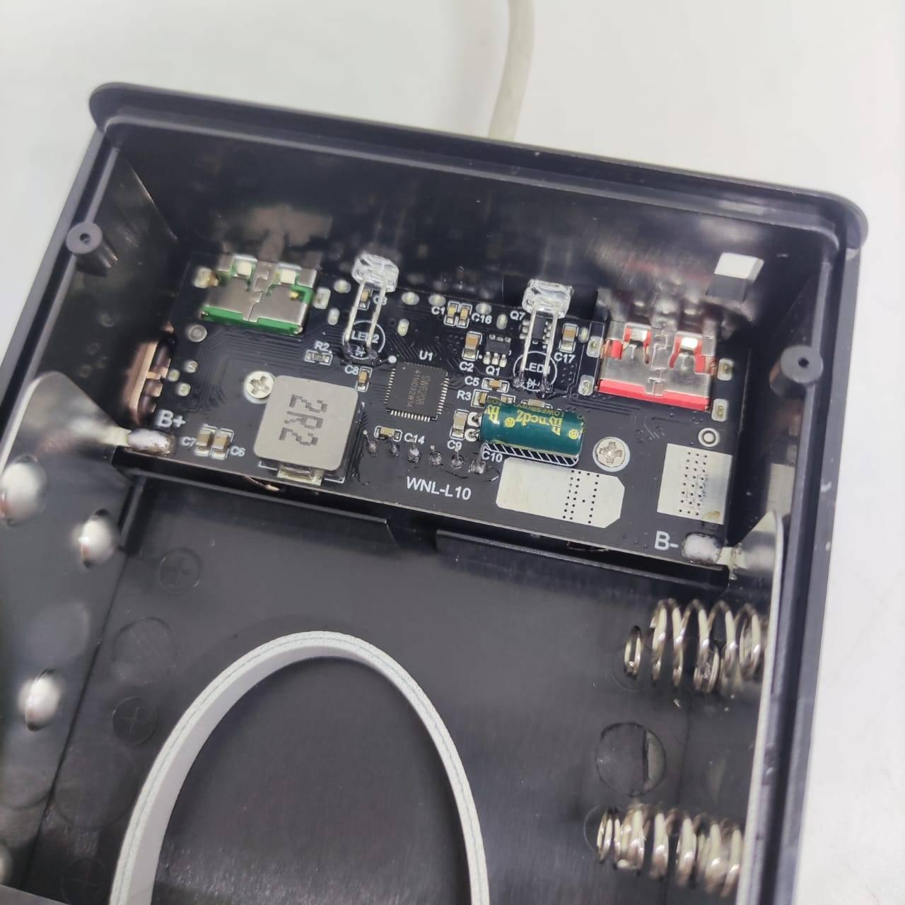16*18650 Battery Storage Box Pd Qc3.0 Quick Charge Diy Power Bank Box Case Without Cell