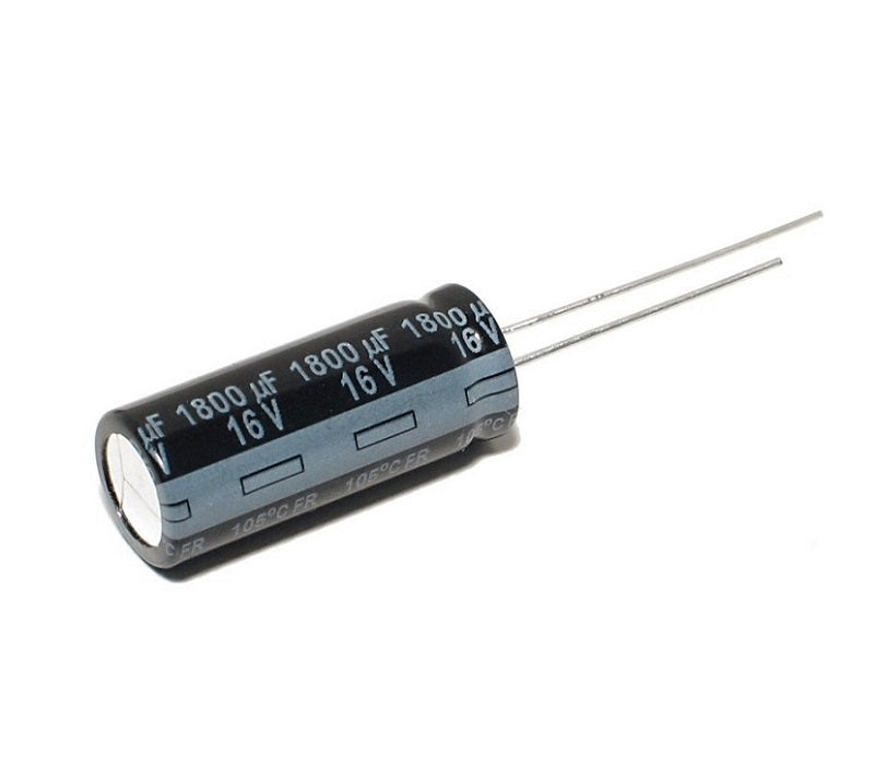 1800uF 16V Electrolytic Capacitor
