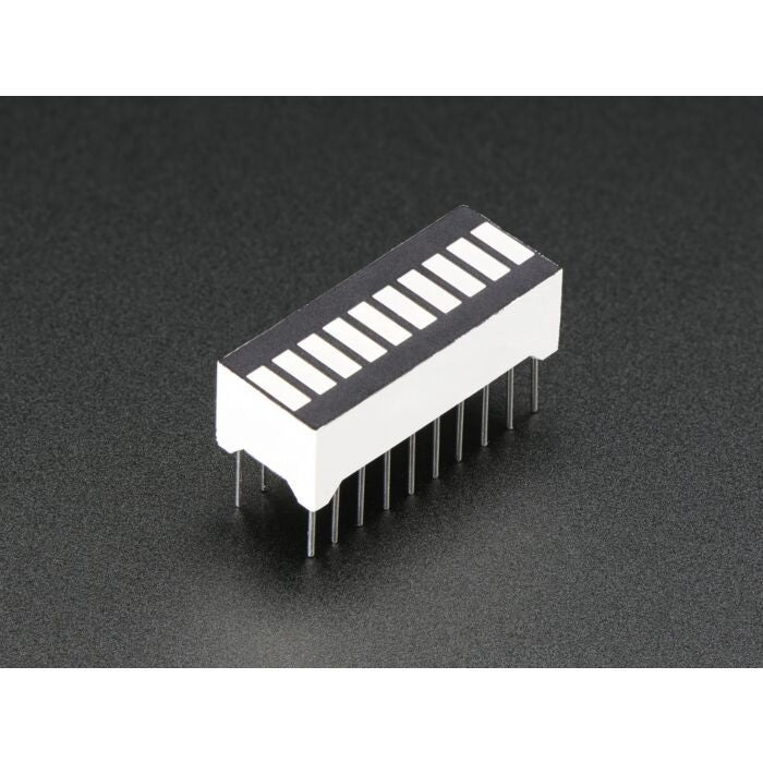 Red 10-Segment LED Bar Graph Display – Audio VU Meter, Power & Signal Level Indicator Module