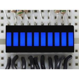 Blue 10 Segment Light Bar Graph Led Display