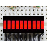 Red 10-Segment LED Bar Graph Display – Audio VU Meter, Power & Signal Level Indicator Module
