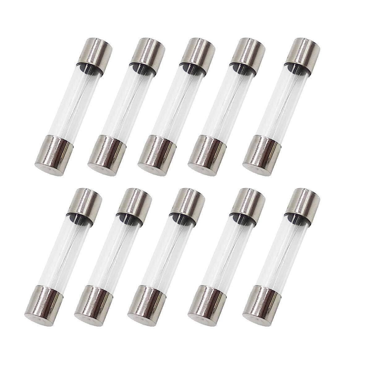 1a Fast Blow Fuse 1 Amp 250v Glass Fuse 6x30mm