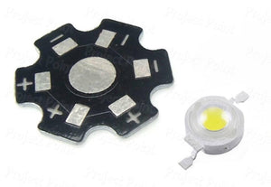 1w High Power White Smd Led With Heatsink