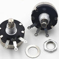 Wx110(010) 1k 1w Single Turn Rotary Taper Carbon Wire Wound Potentiometer Volume Resistor