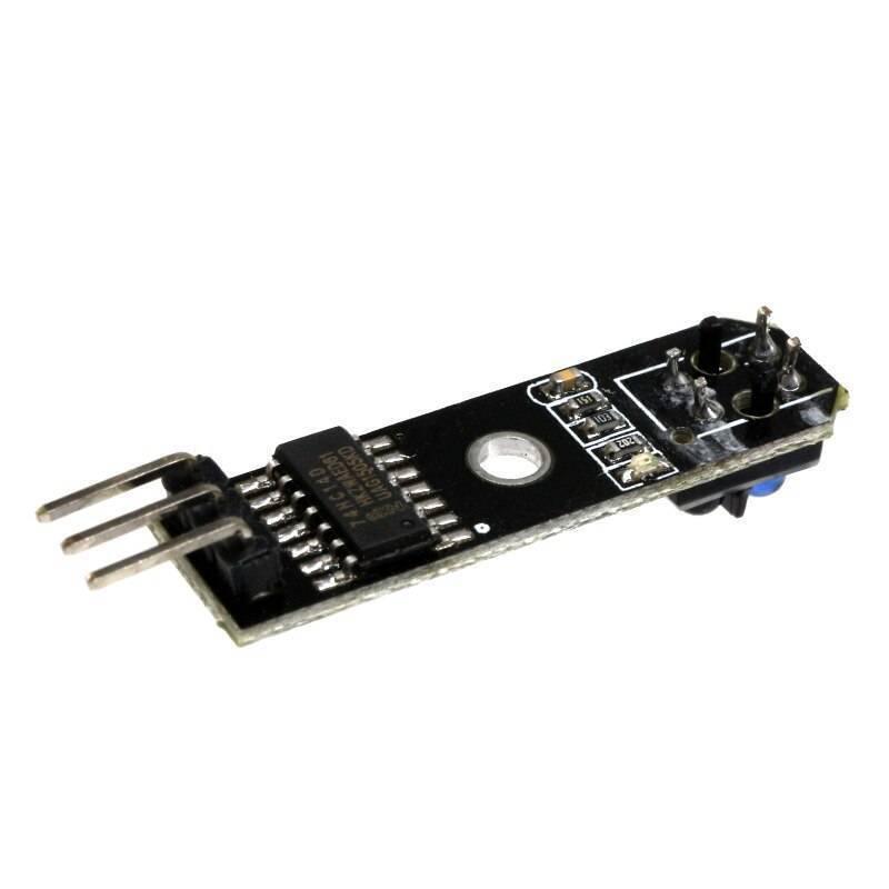 1 Channel Infrared Tracking Sensor Fc 123 Black And White Line Detection Sensor For Smart Car Tracing