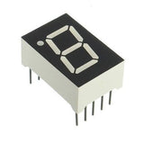 Ca 1 Digit 7 Segment 0.7 Inch Led Common Anode Display