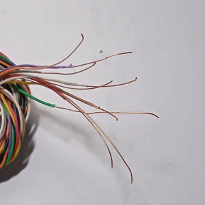 1 Meter 10pcs Hard Jumper Wires 100cm Spiral Wrap Wires 10 Core Cable
