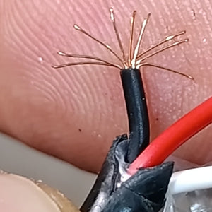 1 Meter 3 Core Cable Red White Black