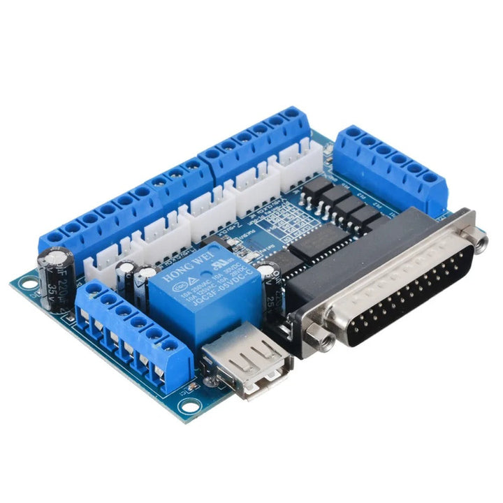 Mach3 Breakout Board 5 Axes Cnc Breakout Board With Cable