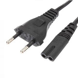 2 Prong Ac Power Cord 1 Meter Long