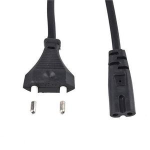 2 Prong Ac Power Cord 1 Meter Long