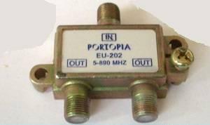 Dell 2 Way Coaxial Tv Cable Splitter 5-890mhz Dell
