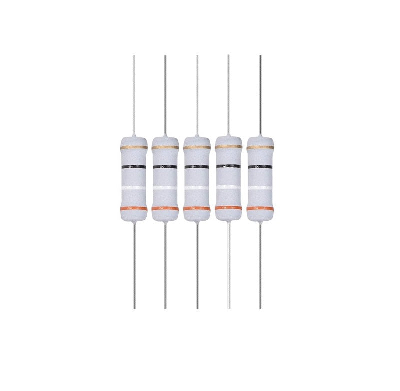 100pcs 2.2M Ohm 1w 1 Watt 2.2 Mega Ohm Resistor