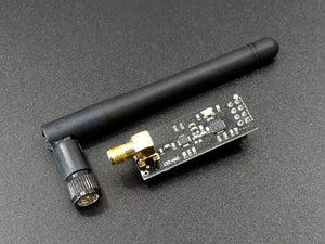 Hw-237 2.4ghz Nrf24l01+pa+lna Sma Wireless Transceiver Module With Antenna