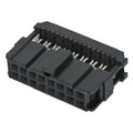 2.54mm 16 Pin Female Frc/idc Press Mount Flat Ribbon Cable Connector