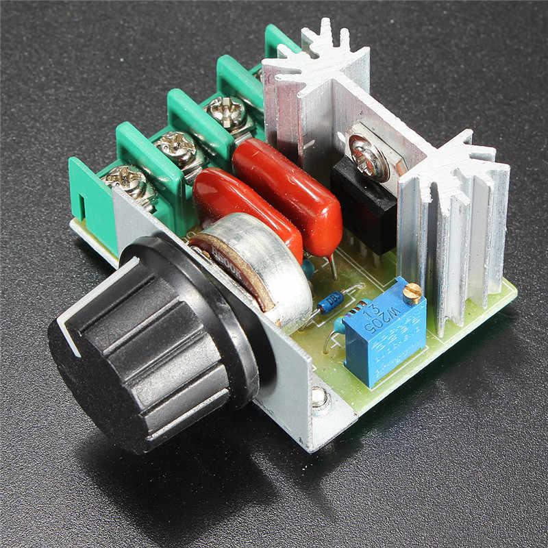 2000w 25a Ac50-220v Adjustable Ac Dimmer Ac Heater Controller