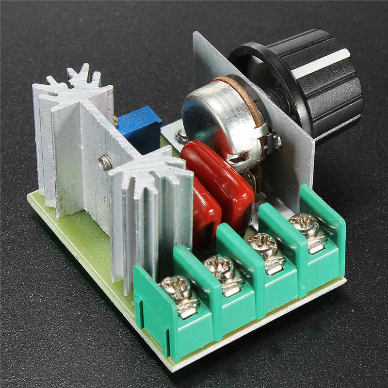 2000w 25a Ac50-220v Adjustable Ac Dimmer Ac Heater Controller