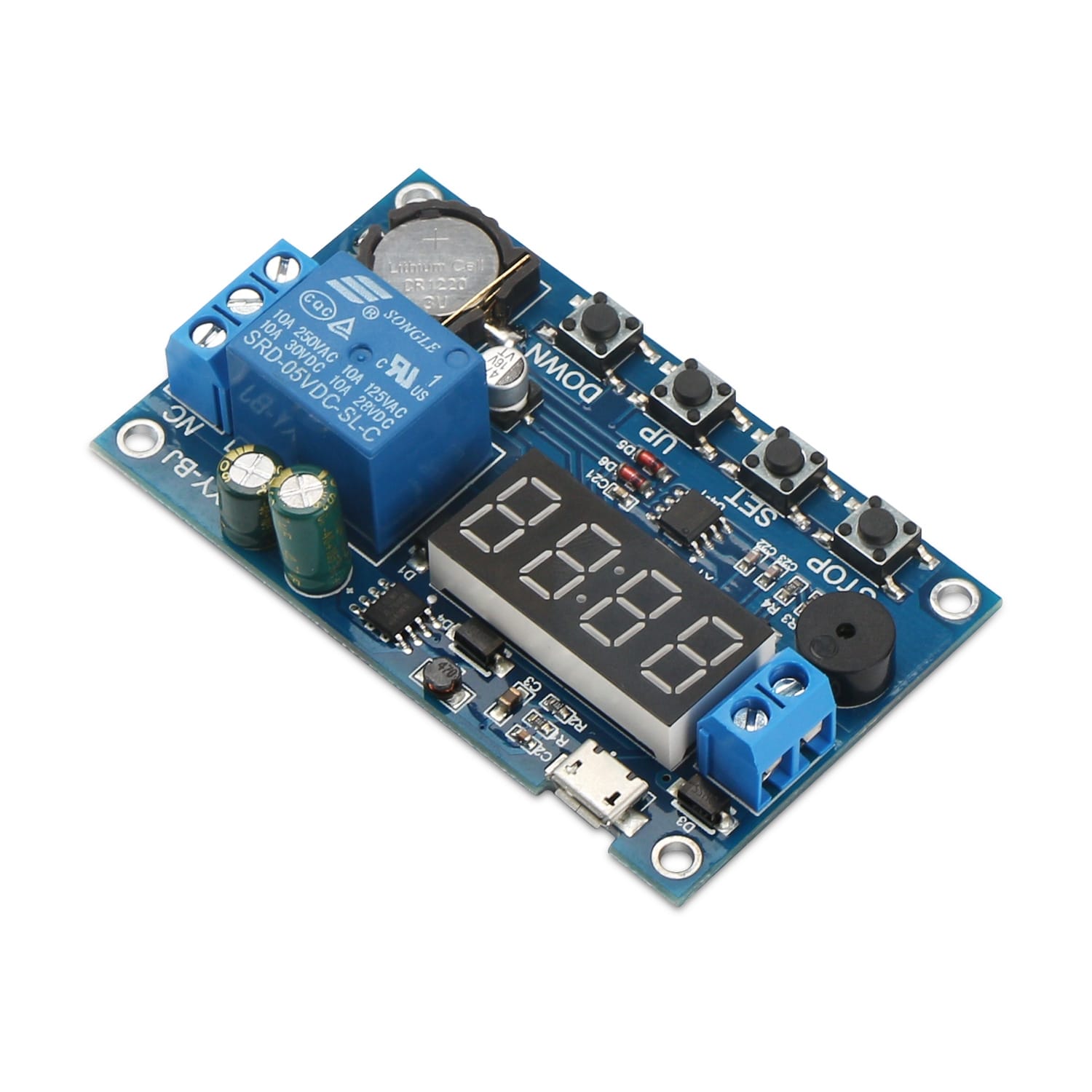 Real-time Timing Switch Relay Module Control Clock Synchronization Delay Timer Controller Board Dc 5v Buy