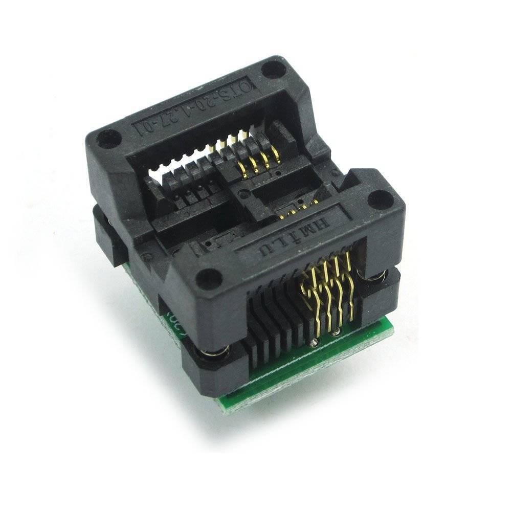 200mil Sop8 Socket To Dip8 Ic Programmer Adapter Soic8 Eeprom Flash