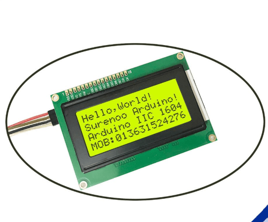 Iic I2c Twi 164 1604 16x4 Lcd Screen Module Character Series With Backlight For Arduino