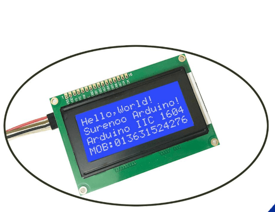 Iic I2c Twi 164 1604 16x4 Lcd Screen Module Character Series With Backlight For Arduino