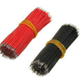 Vero Board Breadboard Jumper Cable Dupont Wire Electronic Wires Black Red Color
