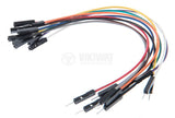 20cm Pin To Hole 1 Pin Jumper Wire Dupont Line Arduino Male To Female
