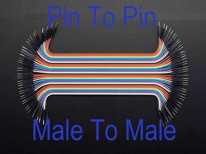 20cm Pin To Pin Jumper Wire Dupont Line 40 Pin Arduino Male To Male Jumper Wire