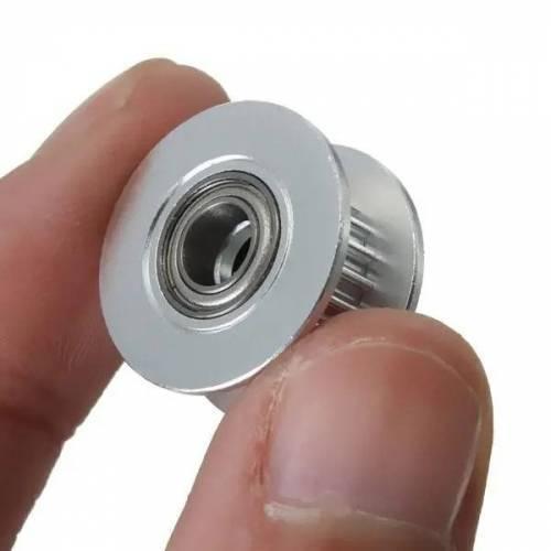 20t 5mm Bore 6mm Belt Gt2 Timing Belt Idler Pulley With Bearing For 3d Printer