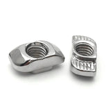 20xm4 T Nut Sliding T Nut Hammer Drop In Nut Fasten Connector M4 Series