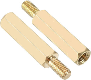 20+5mm M3x25mm Male To Female Hex Thread Standoff Pcb Pillar Brass Spacer