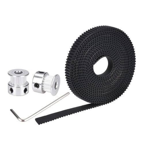 20 Teeth 8mm Gt2 Pulley With 2 Meter Timing Belt For Cnc 3d Printers